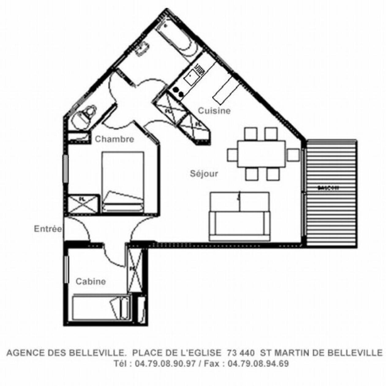 Residence Balcons De Tougnette - Appartement Lumineux Et Agreable - Proche Des Pistes - Balcon Mae-0354 Saint-Martin-de-Belleville Exterior photo